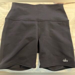 ALO Yoga Black Athletic Shorts